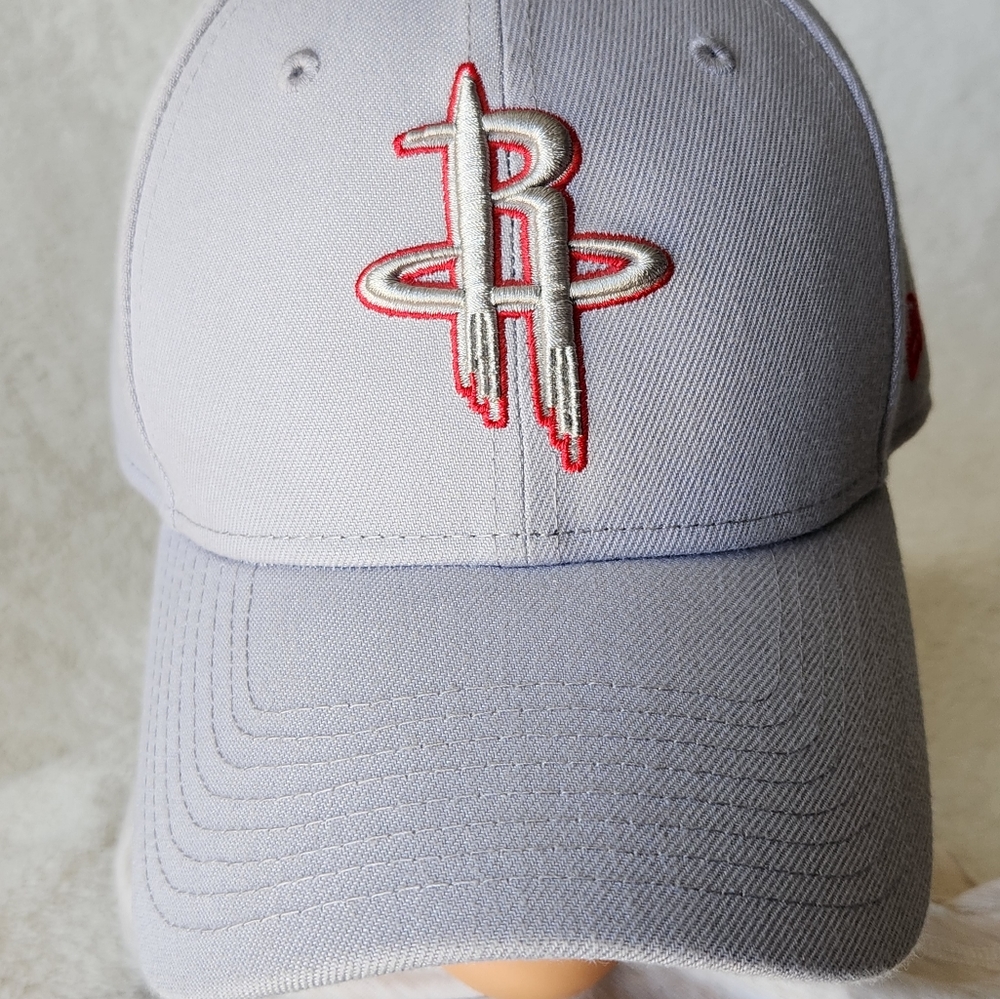 Rockets cap gray NBA New Era hat